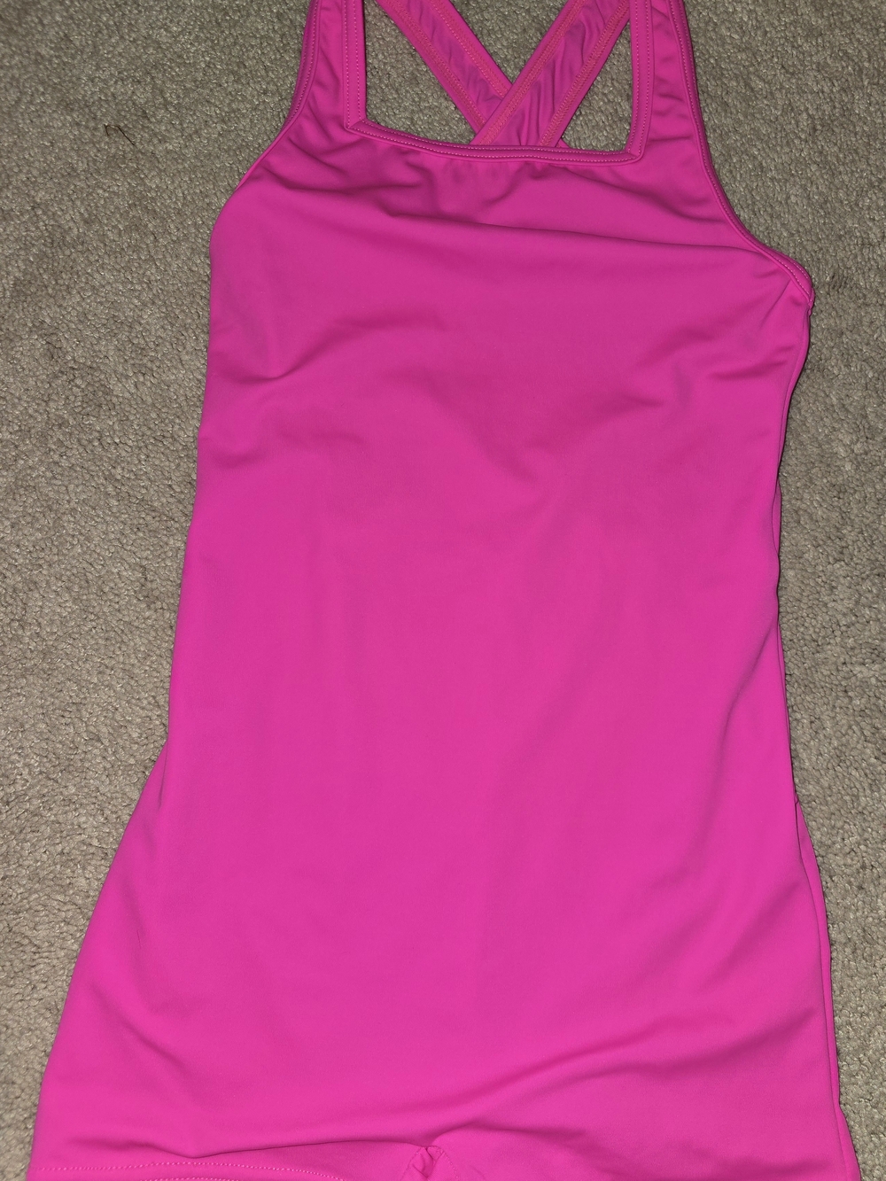 Girls Gymnastics Leotards Crisscross Back - Kids Sleeveless Ballet Dance
